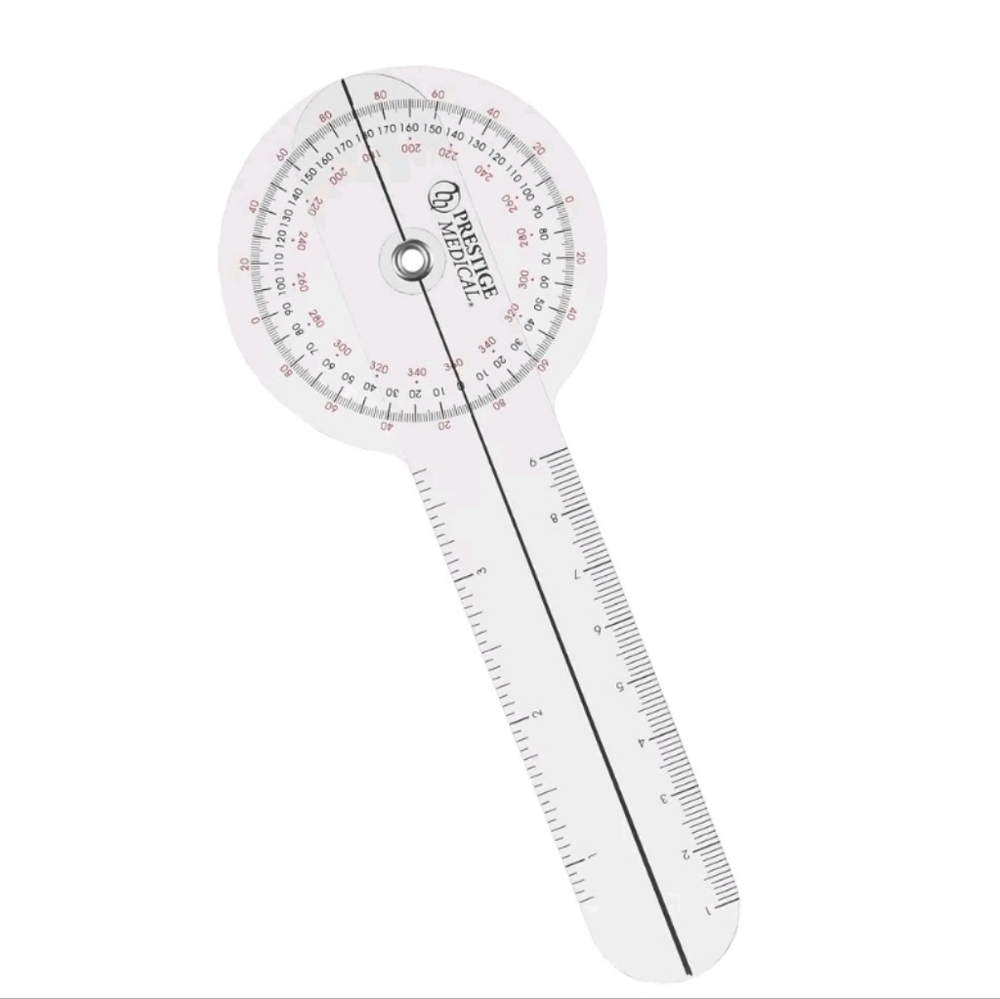 PRESTIGE MEDICAL PROTRACTOR GONIOMETER 6 inch